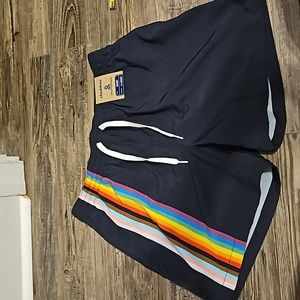 Chubbies swim trunks size medium inseam 5.5 inches.